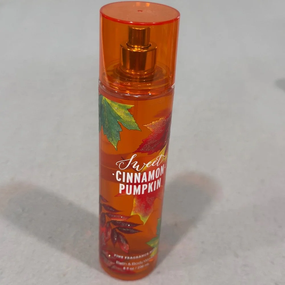 Bath & Body Works Fragrance Mist Women Orange Sweet Cinnamon Pumpkin 8oz